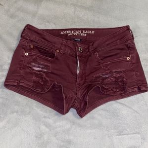 american eagle Jean shorts
